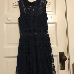 Formal navy dress